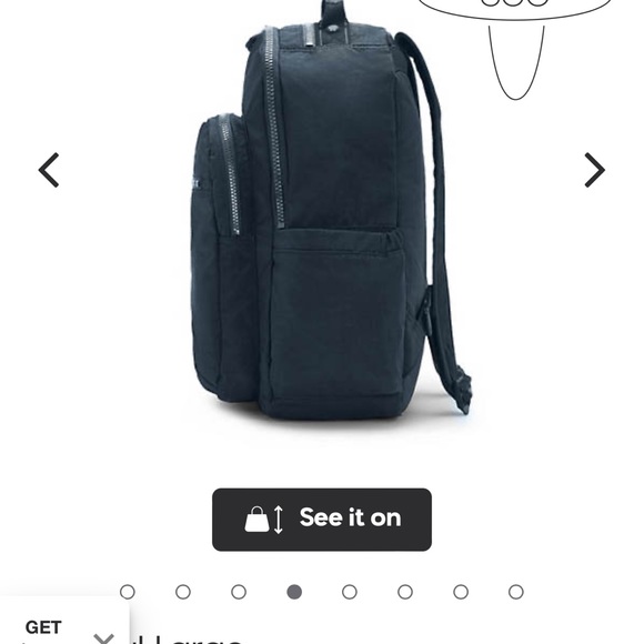 Brand new Kipling Seoul laptop book bag main image 4